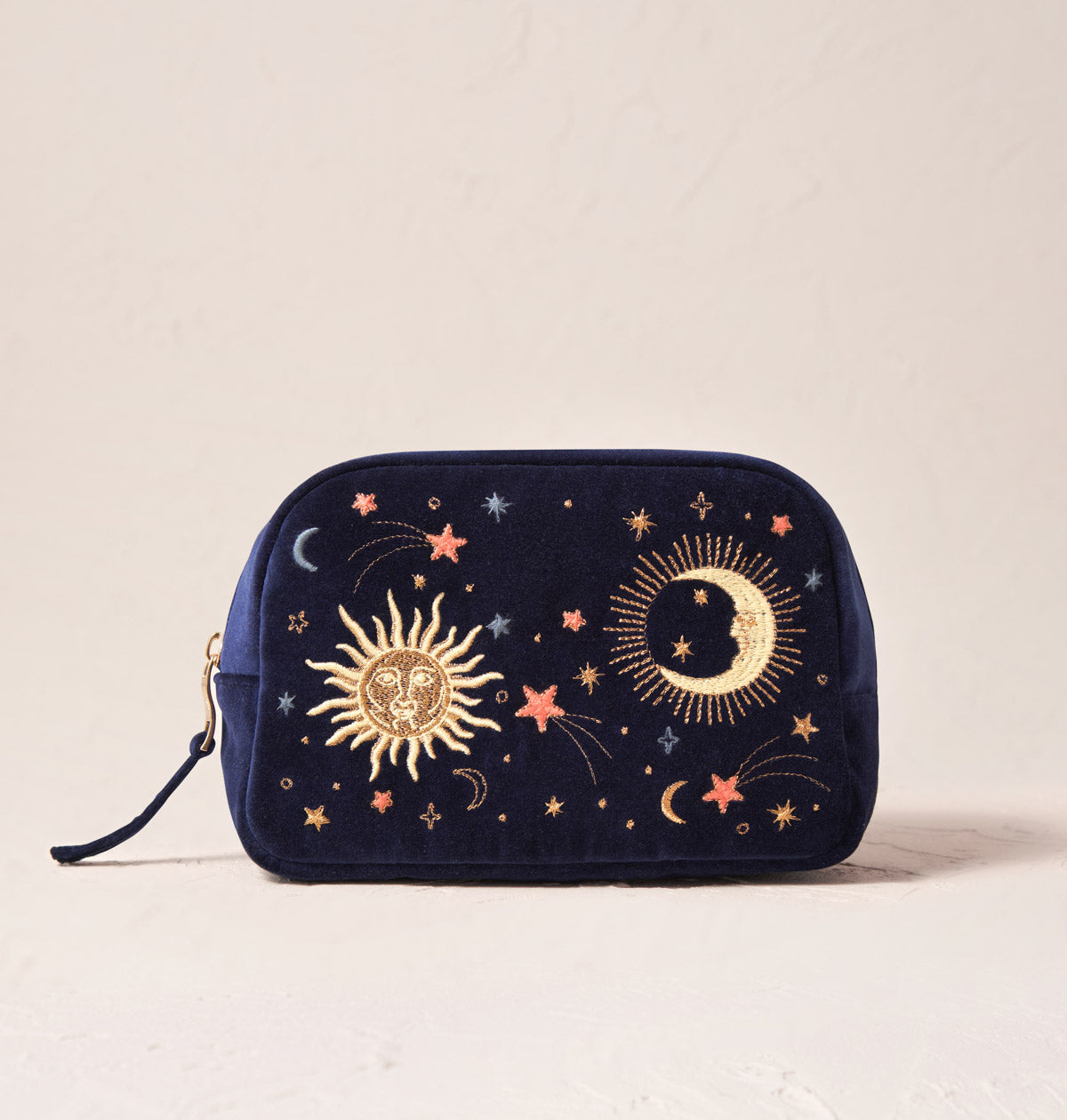 Elizabeth Scarlett CelestialEye メイクアップポーチ ネイビー Celestial Makeup Bag – Elizabeth Scarlett