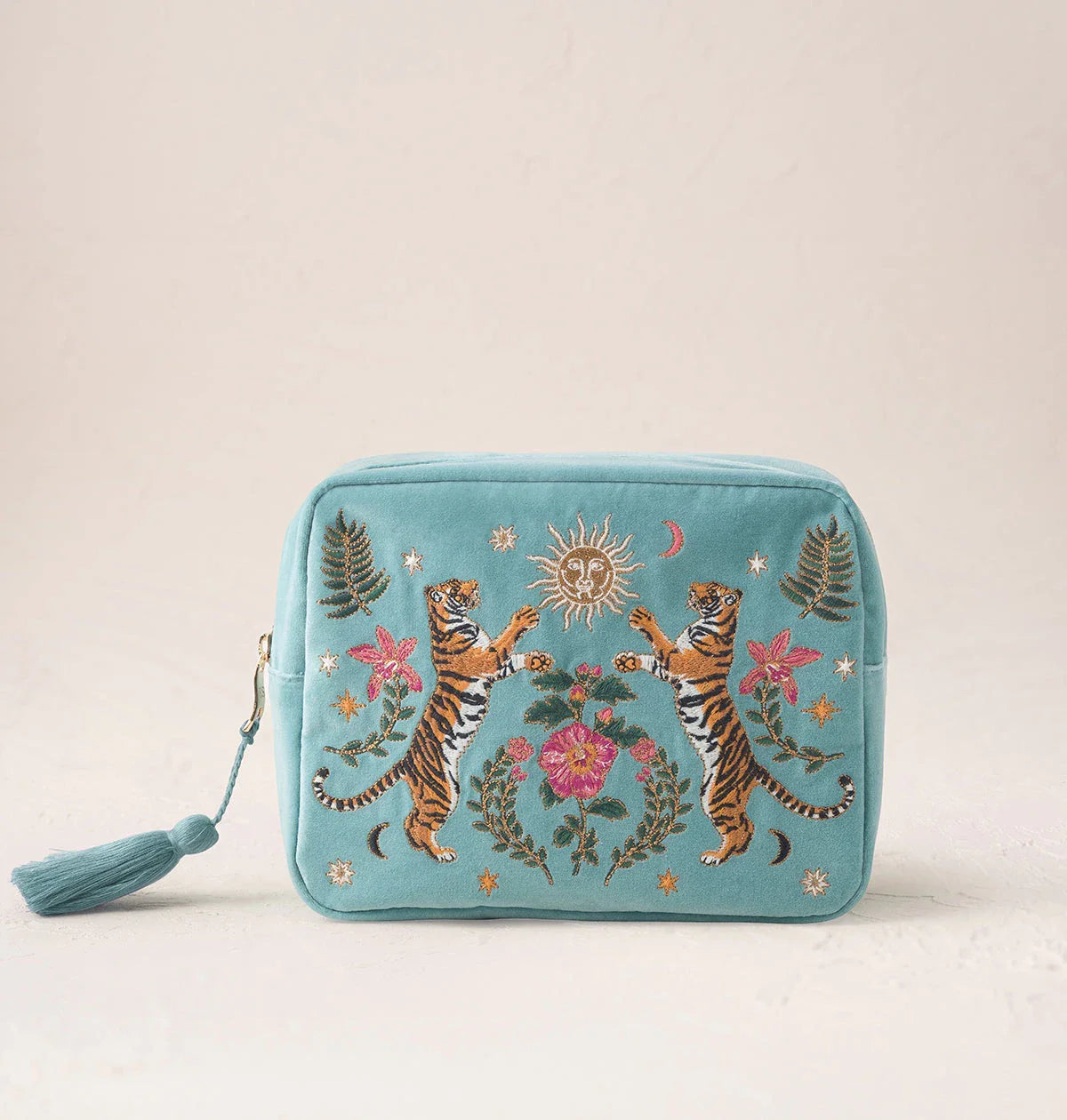 【専用】Elizabeth Scarlett トラ刺繍ポーチ Celestial Tigers Wash Bag – Elizabeth Scarlett