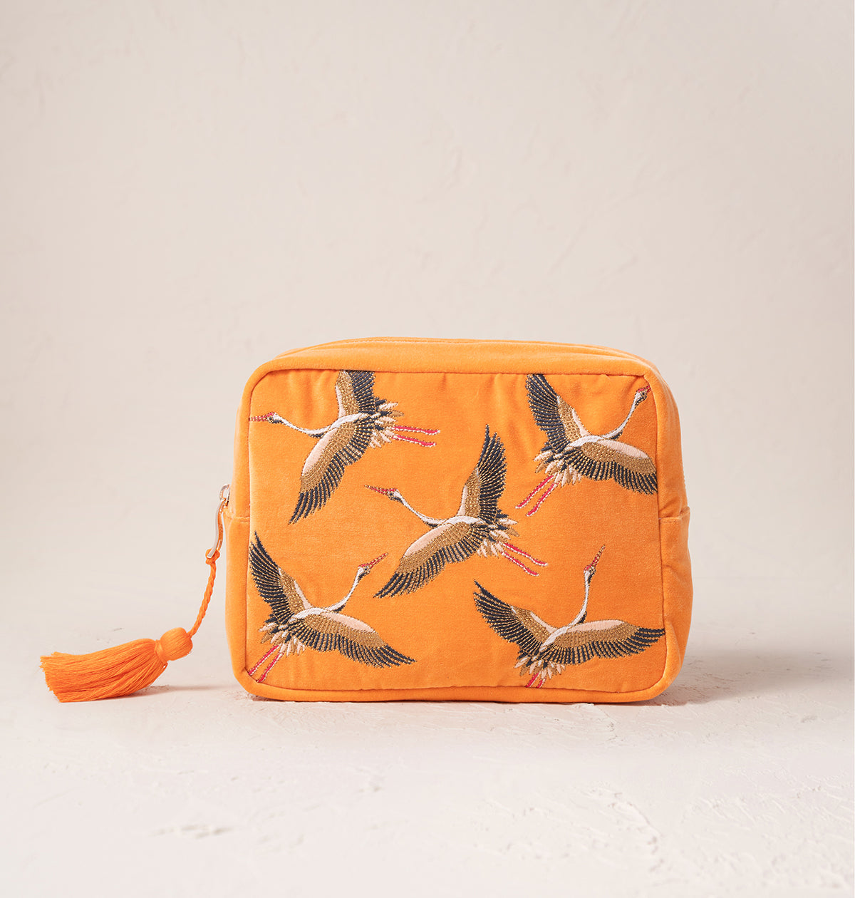 日本未入荷【Elizabeth Scarlett】Cranes Wash Bag Elizabeth Scarlett Cranes Wash Bag - Christmas from Daniel
