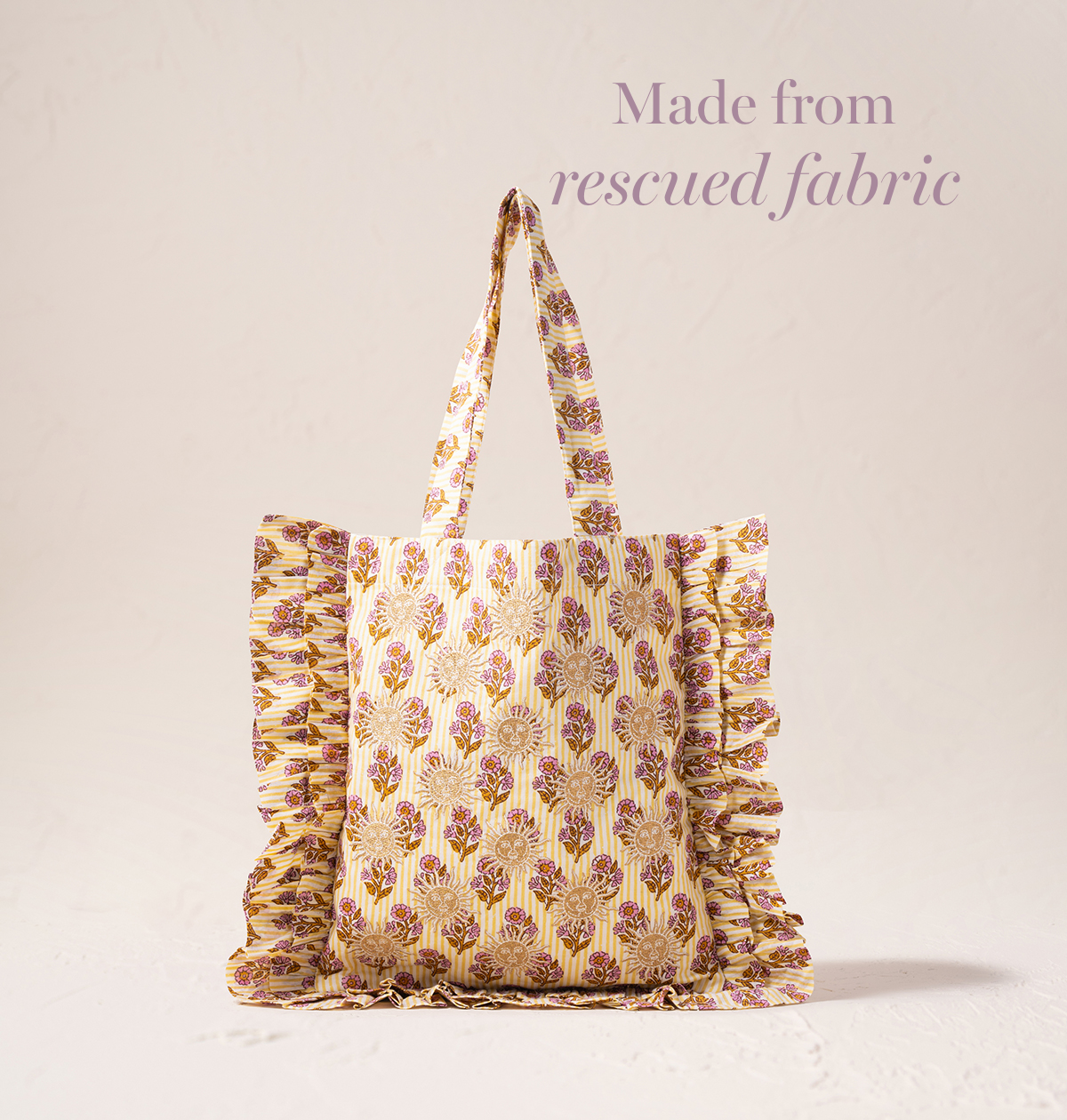 Rebirth Sun Goddess Frill Tote