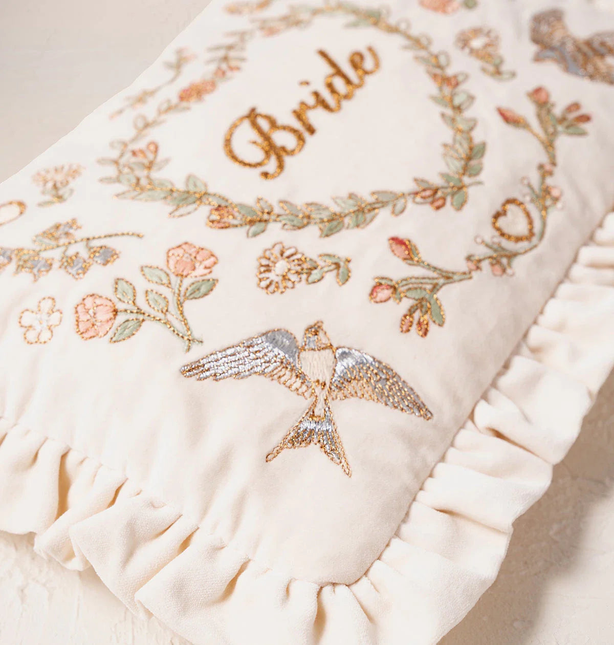 Earth Goddess Bride Frill Pouch