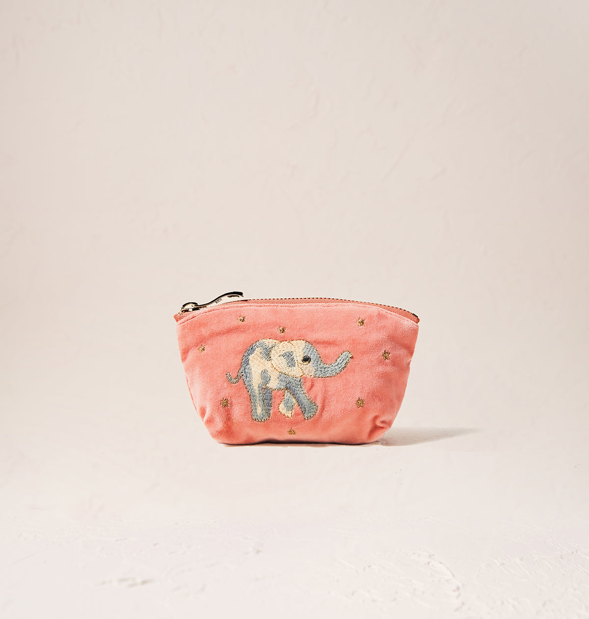 Elephant Velvet Coin Purse | Elizabeth Scarlett