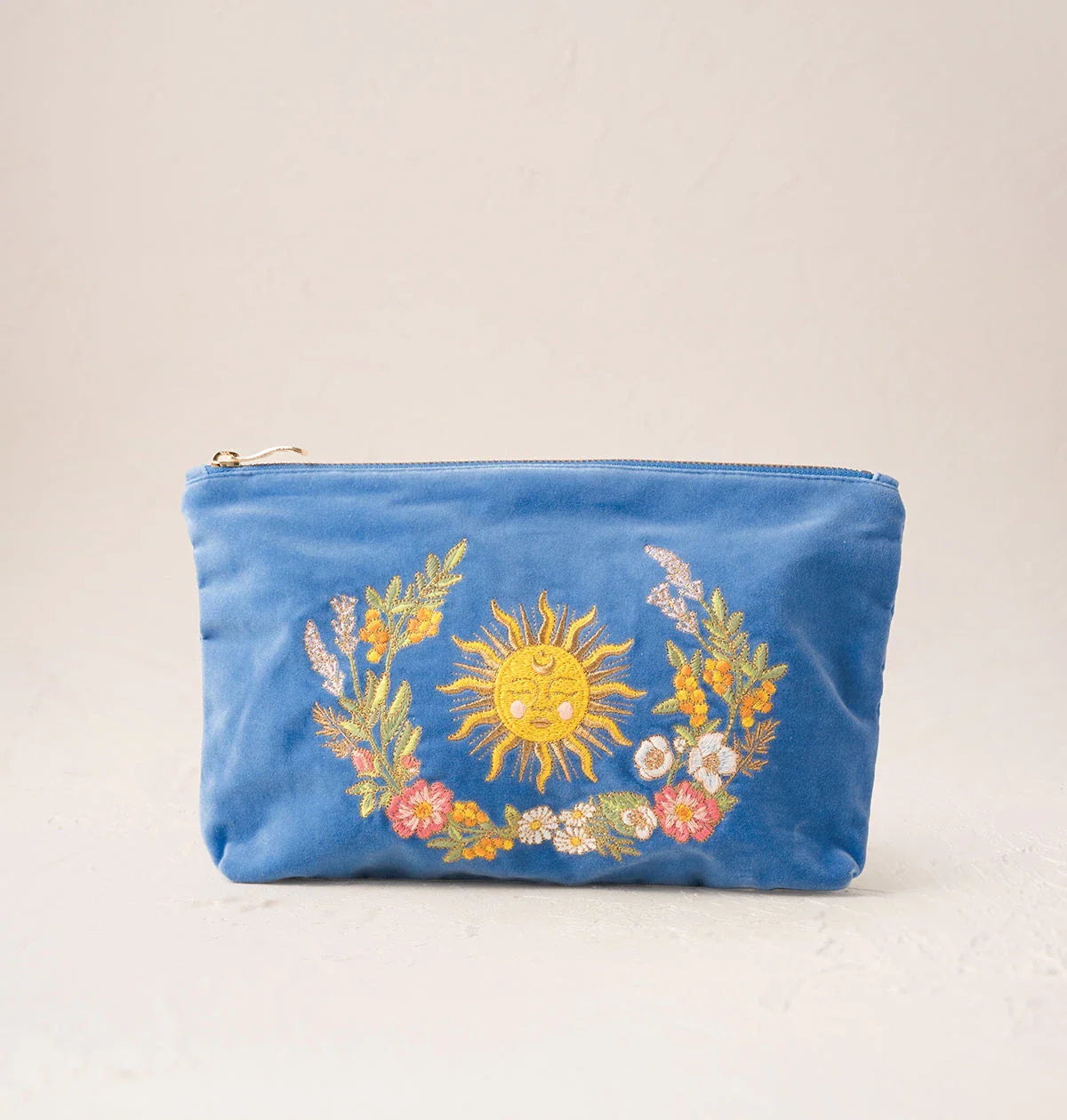 Floral Sun Goddess Everyday Pouch – Elizabeth Scarlett