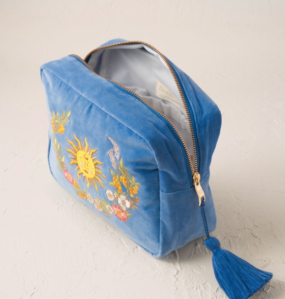 Floral Sun Goddess Wash Bag