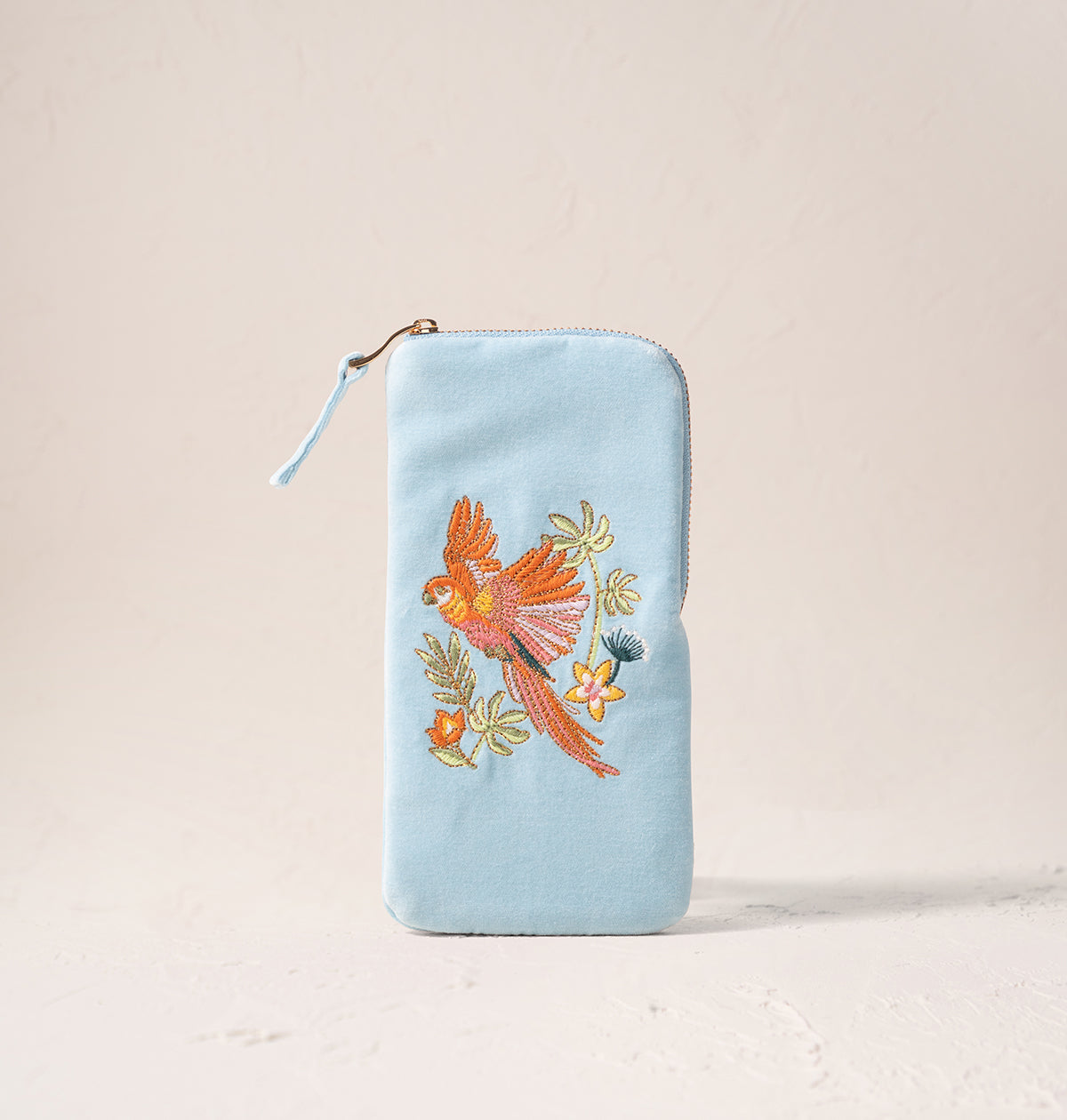 Flying Parrots Glasses Case