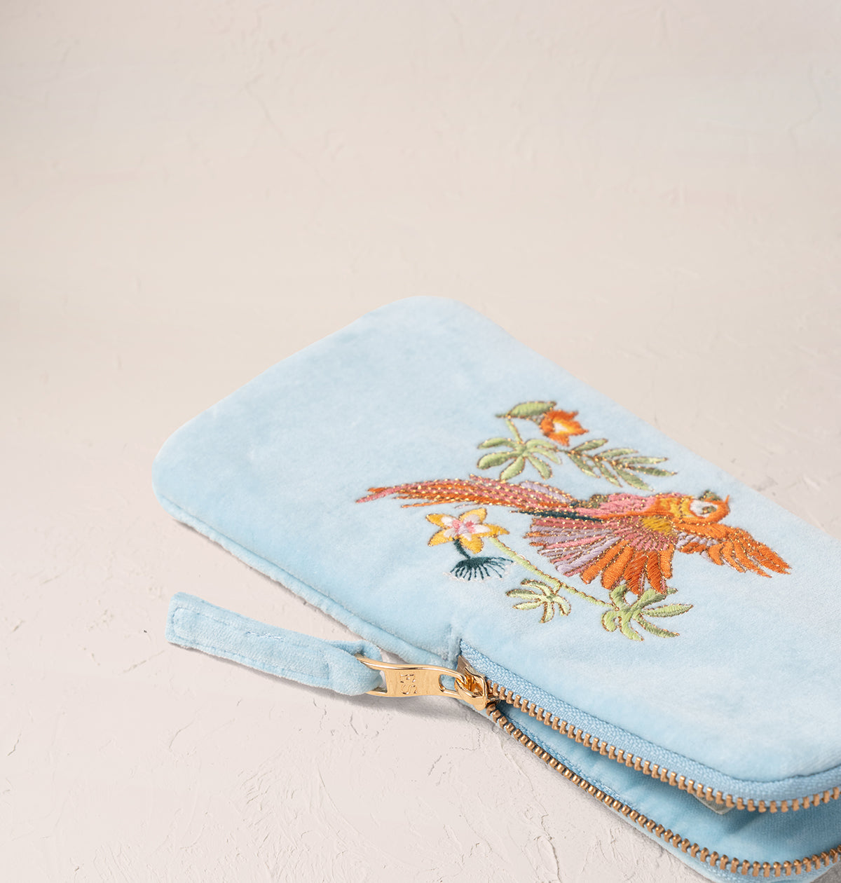 Flying Parrots Glasses Case