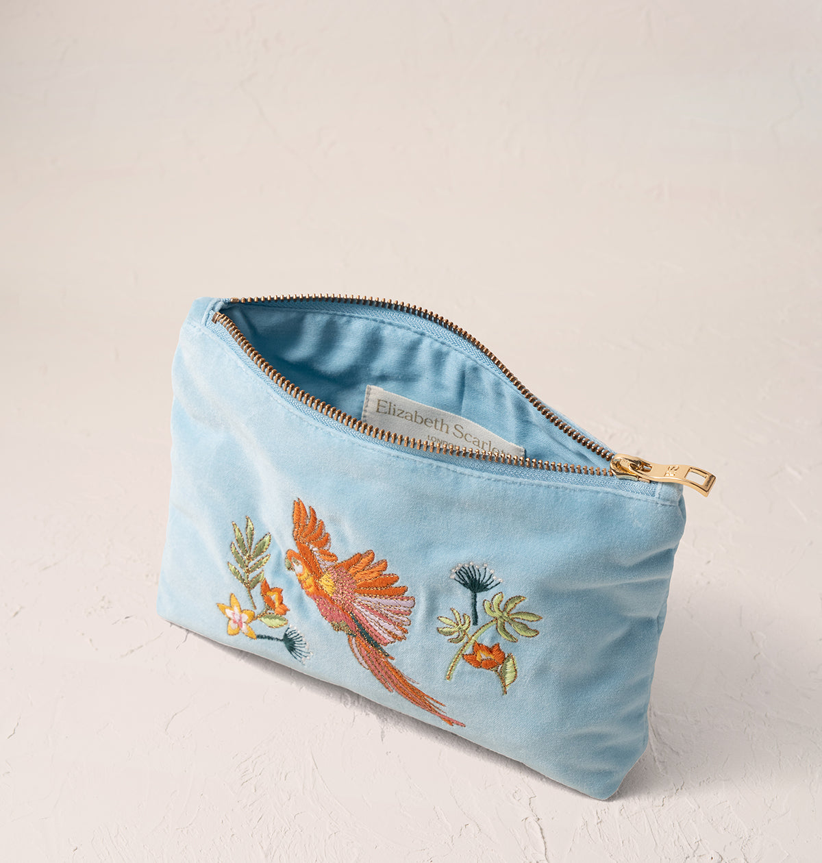 Flying Parrots Mini Pouch