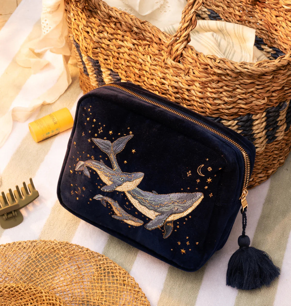 Mystical Whale Wash Bag