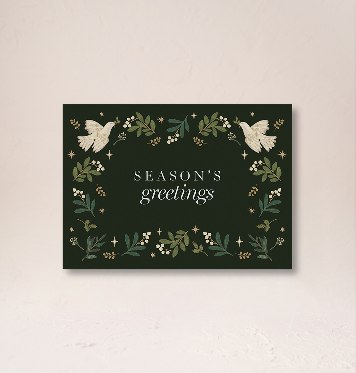 Season's Greetings Gift Note