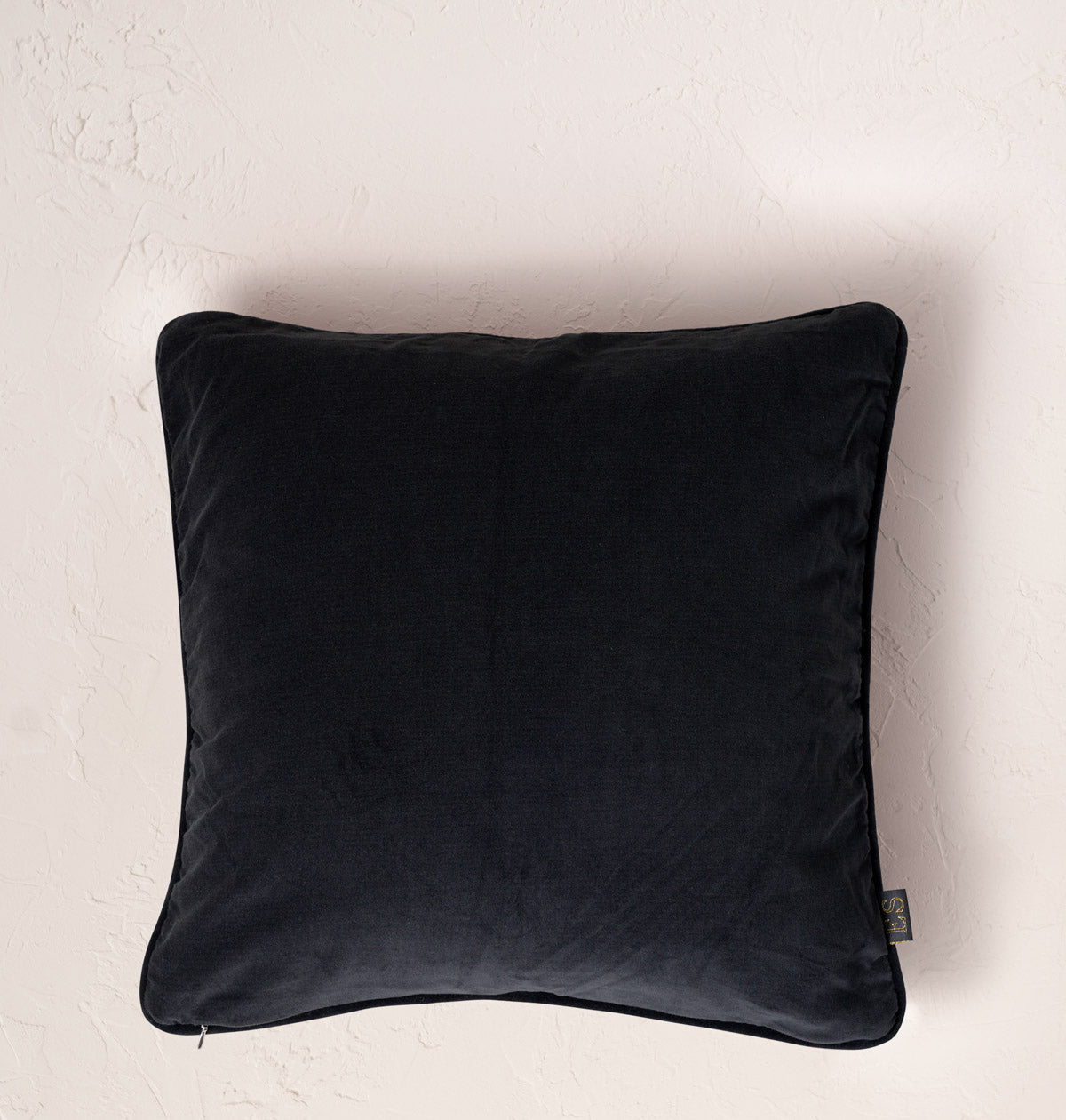 Gold Jungle Leaf Cushion Cover