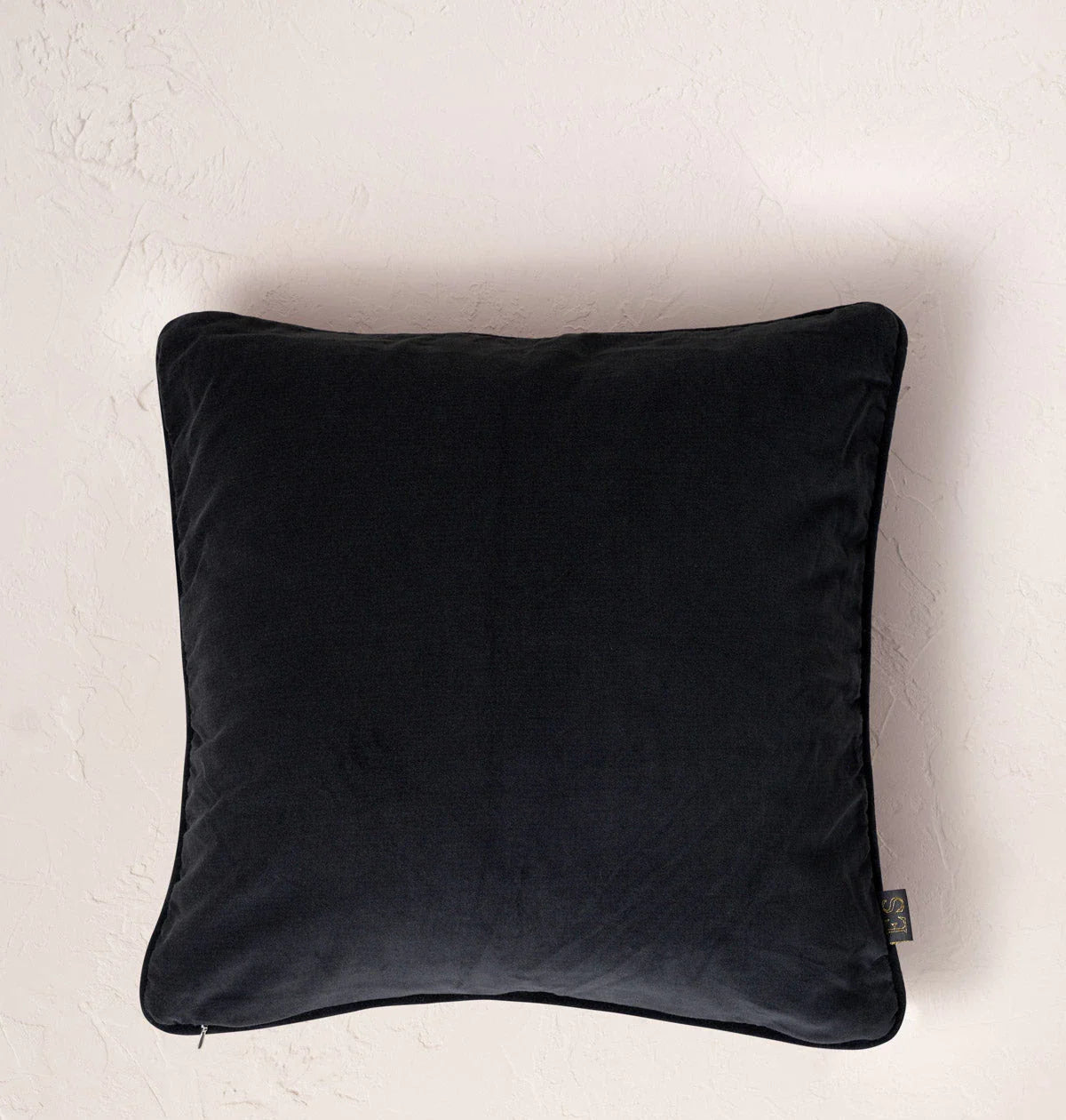 Gold Jungle Leaf Cushion Cover