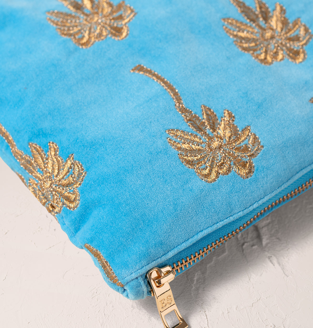 Gold Palm Everyday Pouch