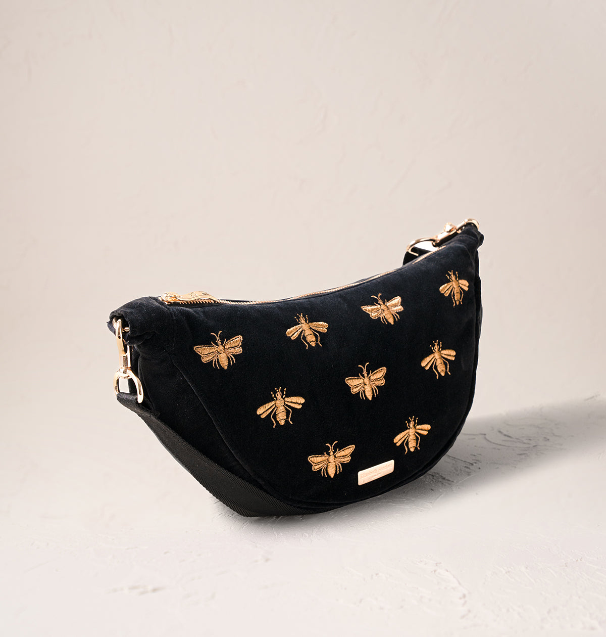 Honey Bee Velvet Crossbody Sling Bag – Elizabeth Scarlett
