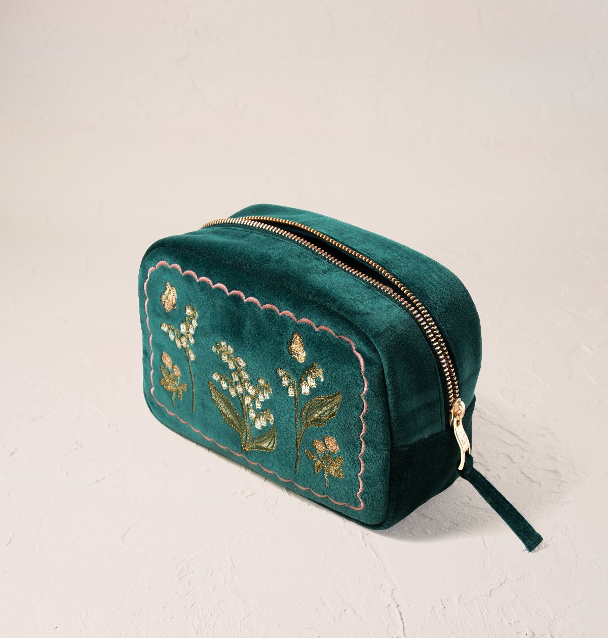 Lily of the Valley Makeup Bag