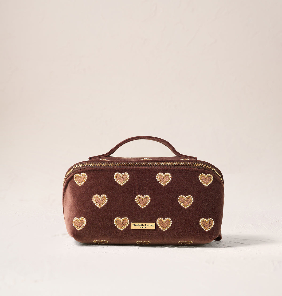Love Hearts Open Flat Makeup Bag