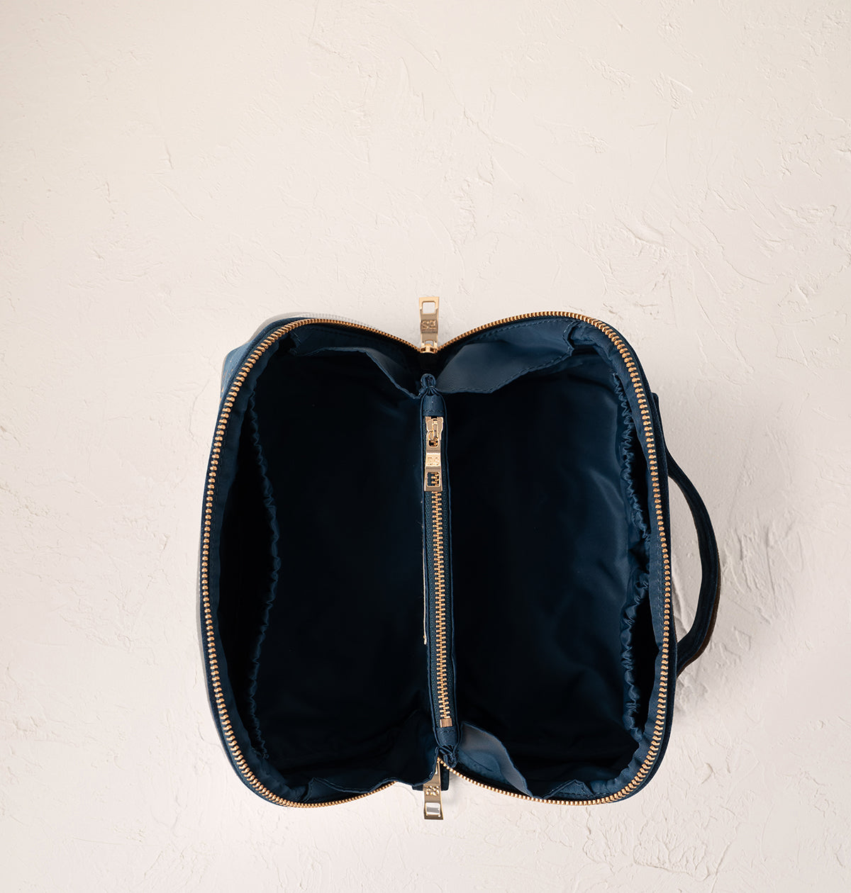 Majestic Swans Open Flat Makeup Bag