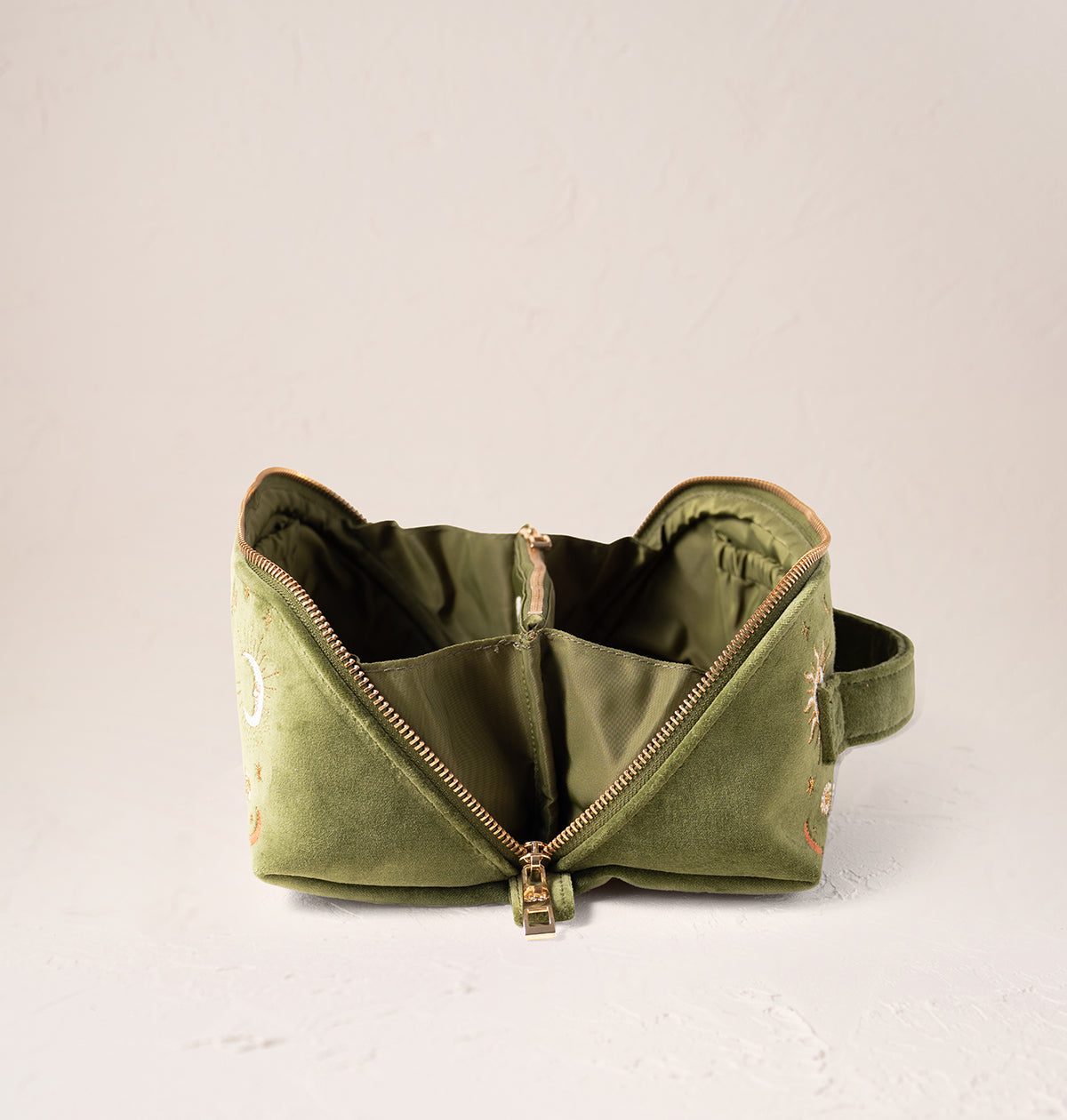 Midnight Mysticism Open Flat Makeup Bag