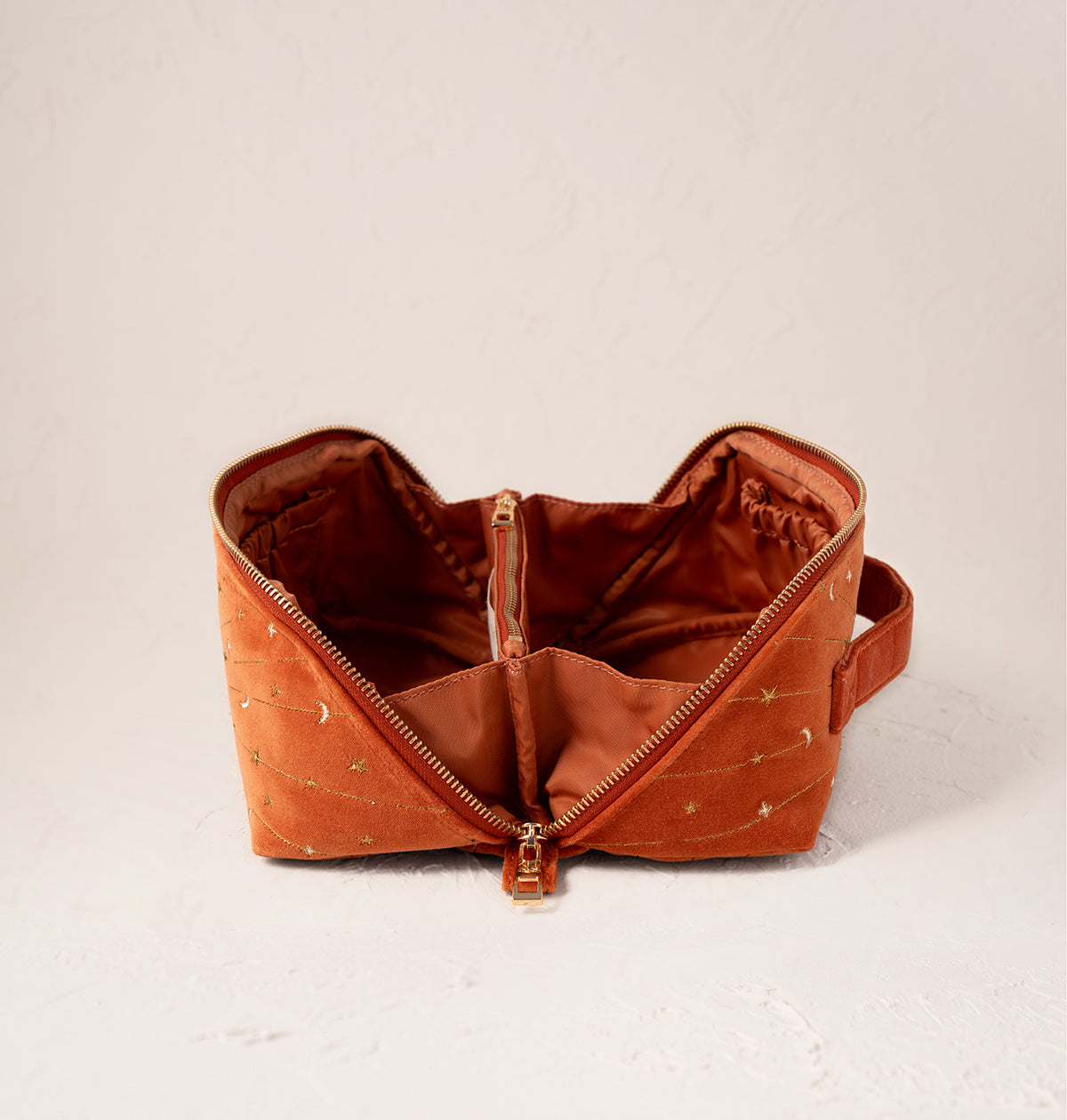 Mystical Lion Open Flat Makeup Bag