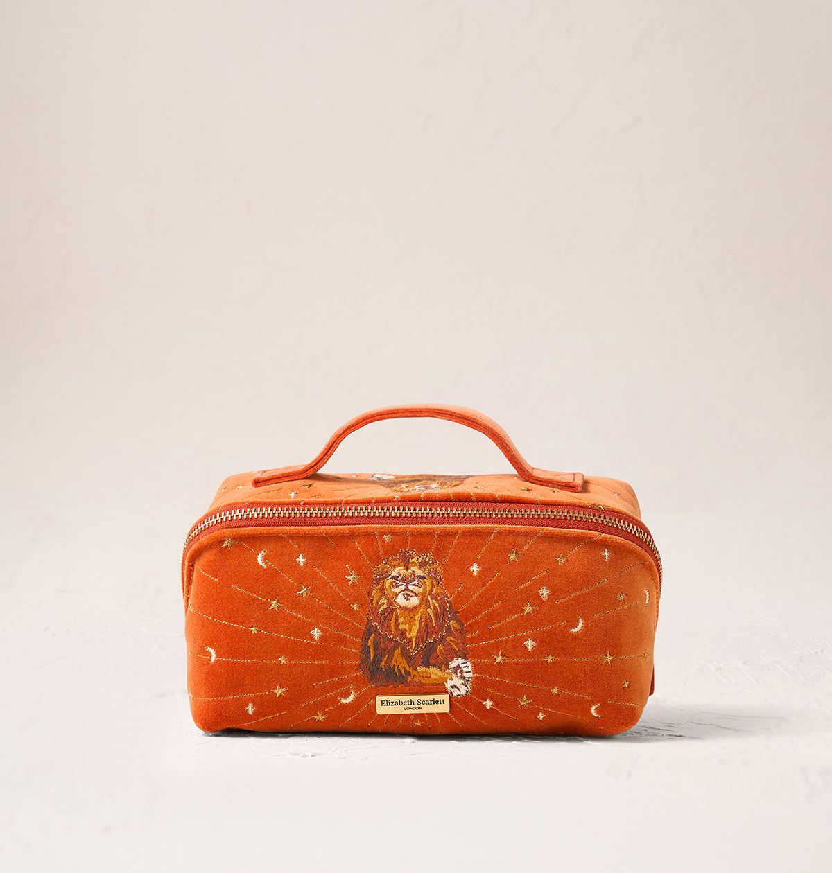 Mystical Lion Open Flat Makeup Bag