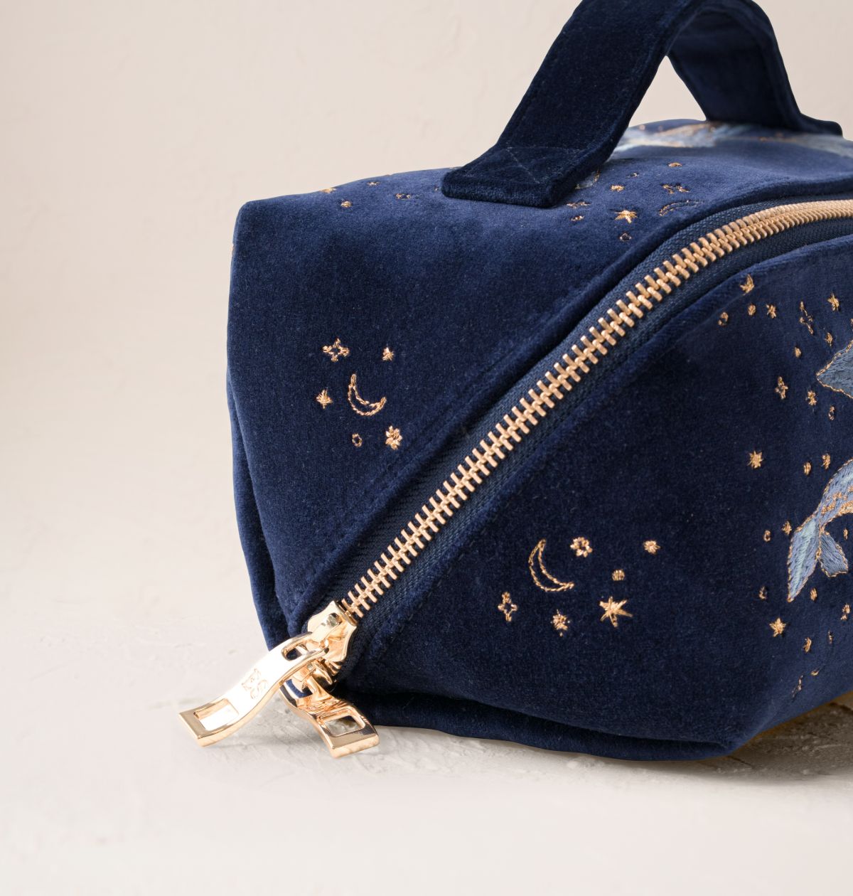 Mystical Whale Open Flat Makeup Bag