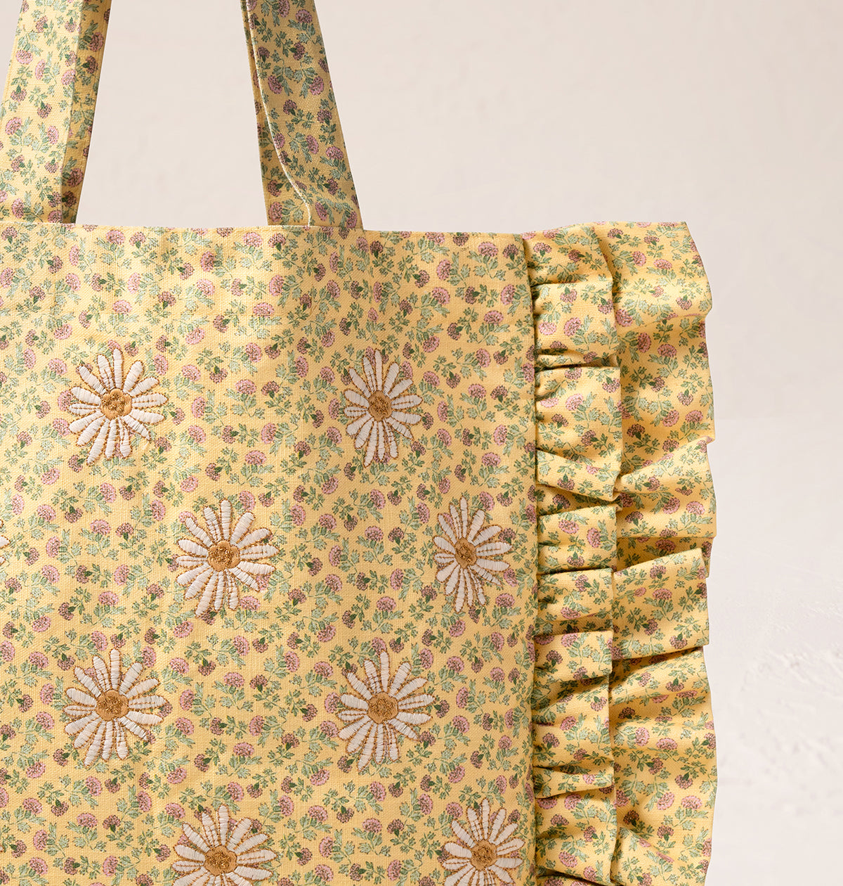 Buttercup Meadow Frill Tote