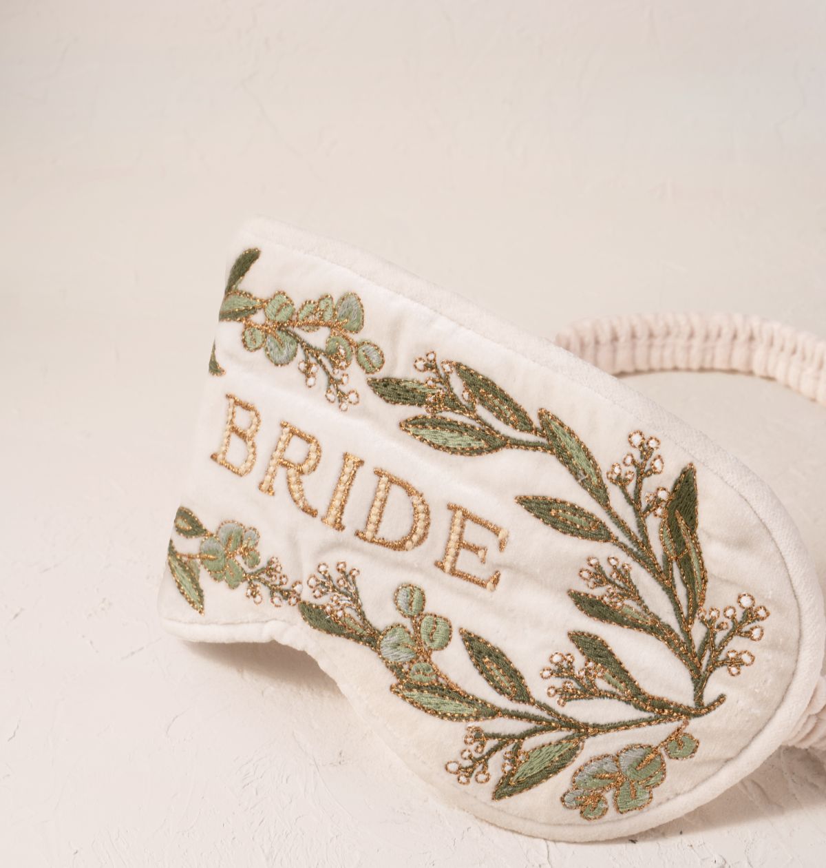 Olive Branch Bride Eye Mask