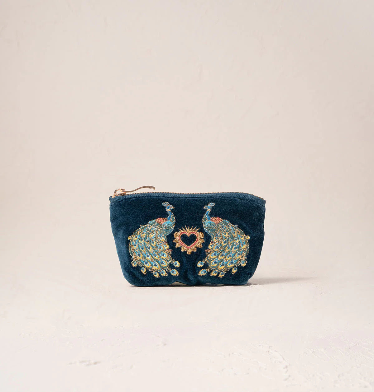 Peacock Floral Coin Purse – Elizabeth Scarlett