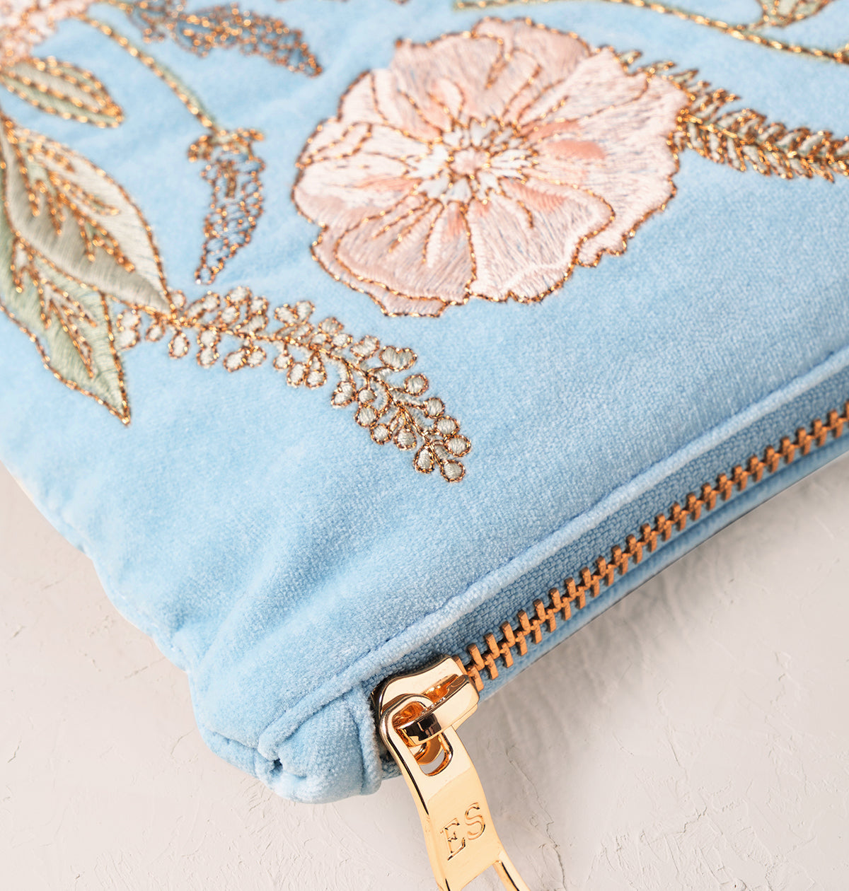 Pressed Flowers Bridesmaid Everyday Pouch