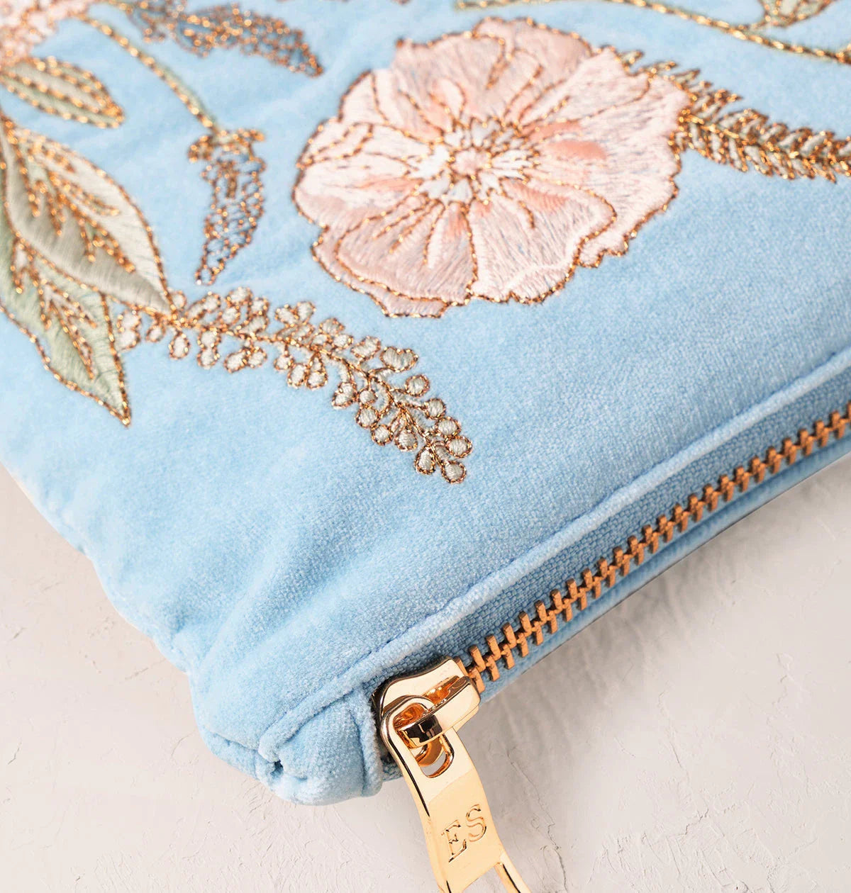 Pressed Flowers Bridesmaid Everyday Pouch