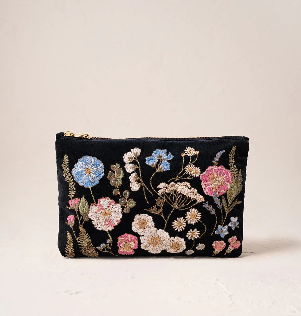 Pressed Flowers Everyday Pouch – Elizabeth Scarlett