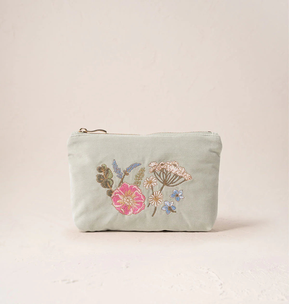Pressed Flowers Mini Pouch – Elizabeth Scarlett