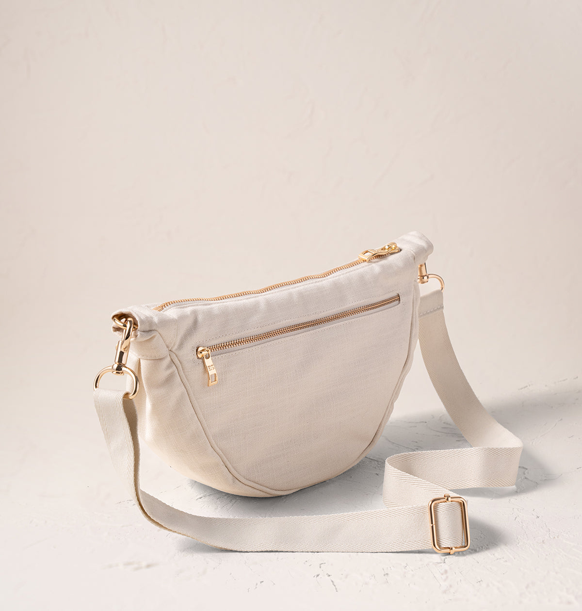 Shells Canvas Crossbody Sling Bag