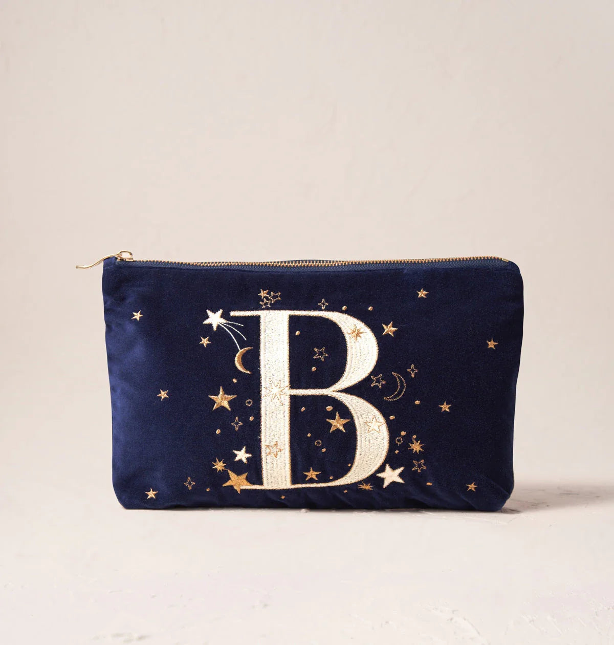 Starry Sky Alphabet Navy Everyday Pouch – Elizabeth Scarlett