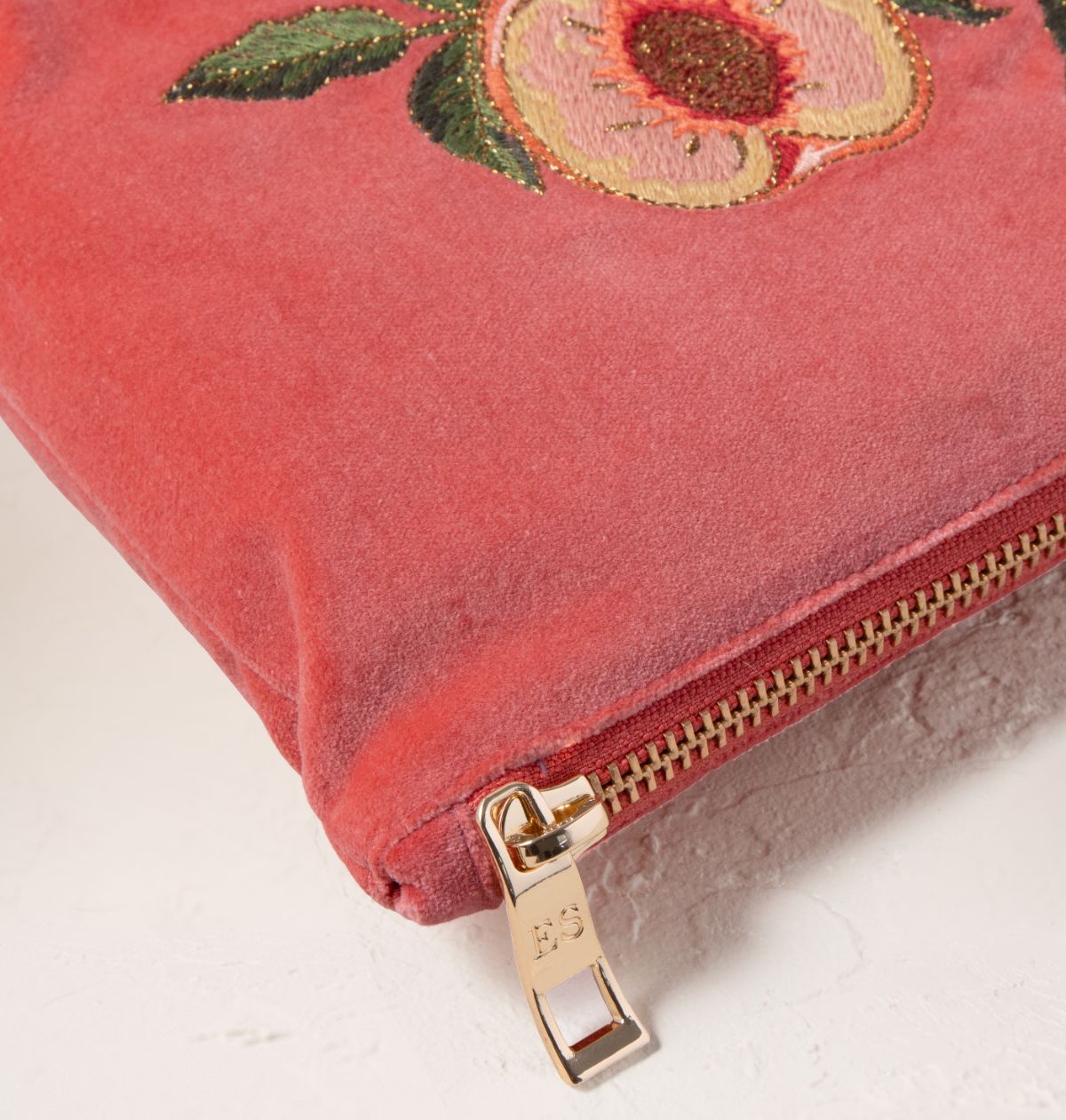 Summer Peach Mini Pouch