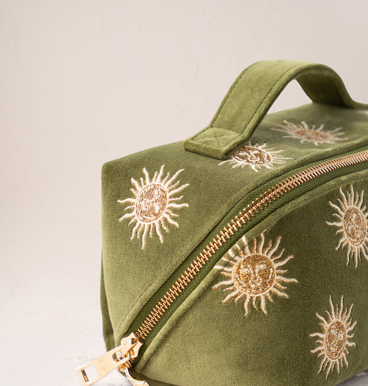 Sun Goddess Open Flat Makeup Bag