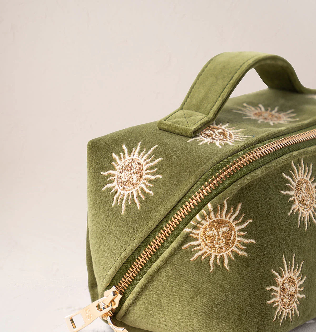 Sun Goddess Open Flat Makeup Bag