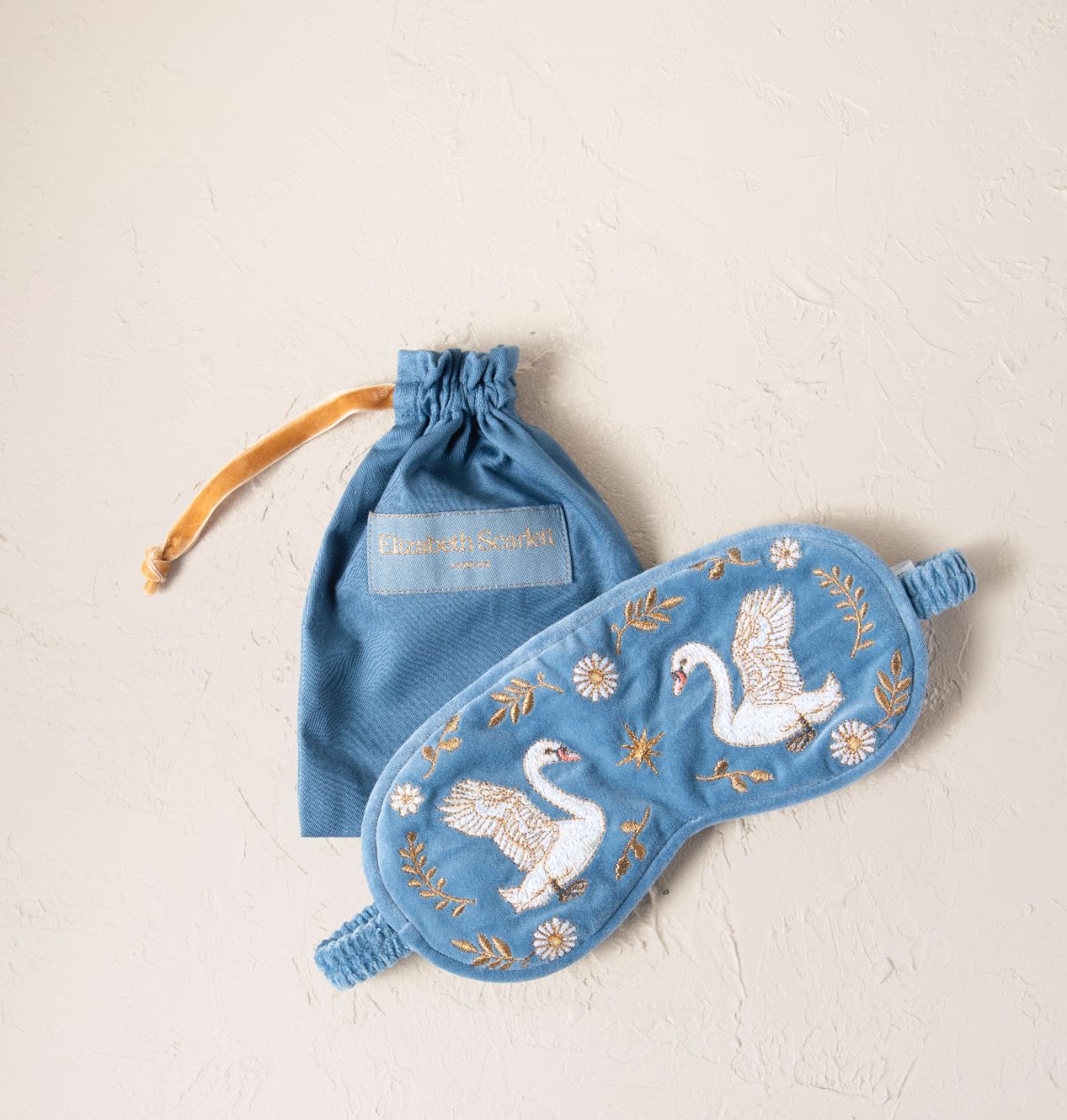 Swan Garden Eye Mask