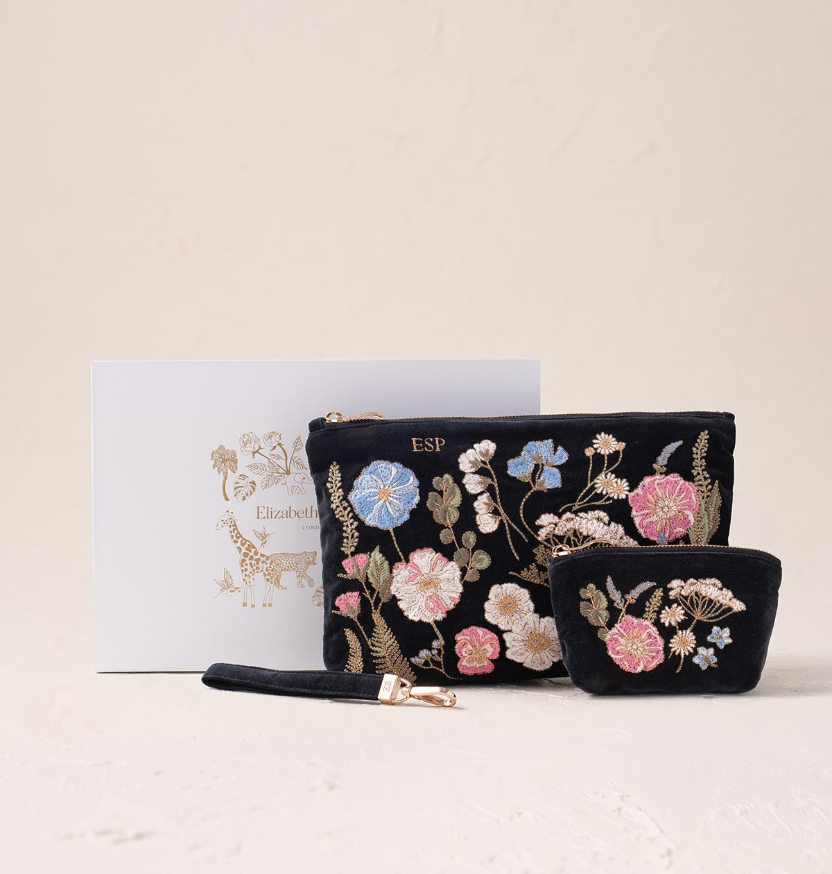 Convertible Clutch Gift Set - Pressed Flowers
