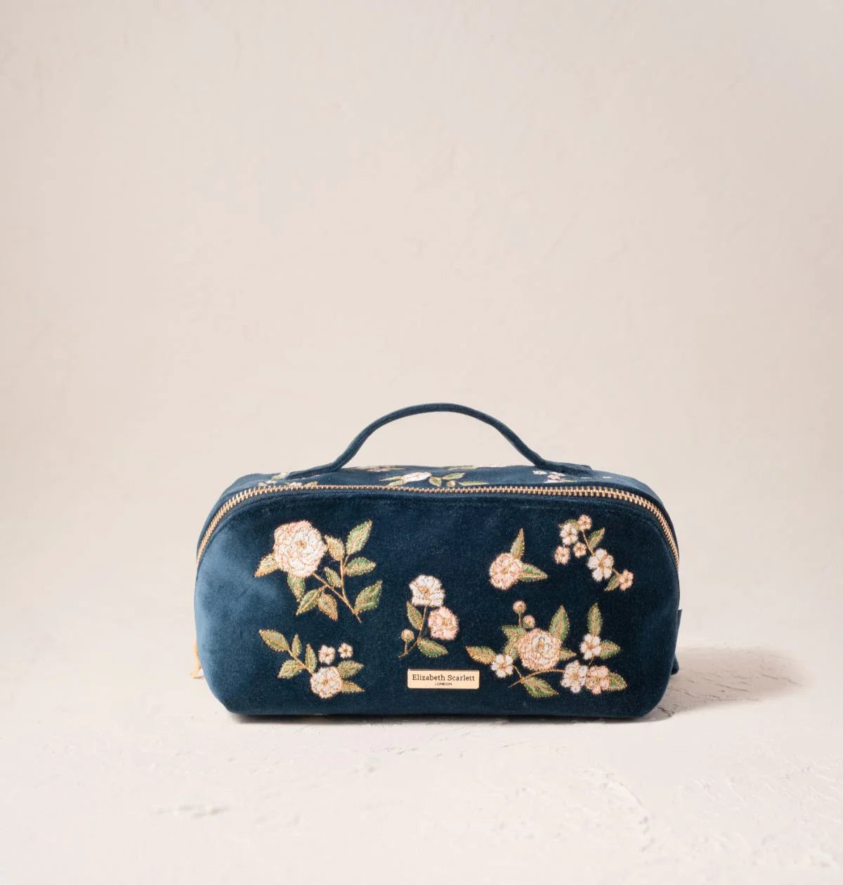 Wild Rose Open Flat Makeup Bag – Elizabeth Scarlett