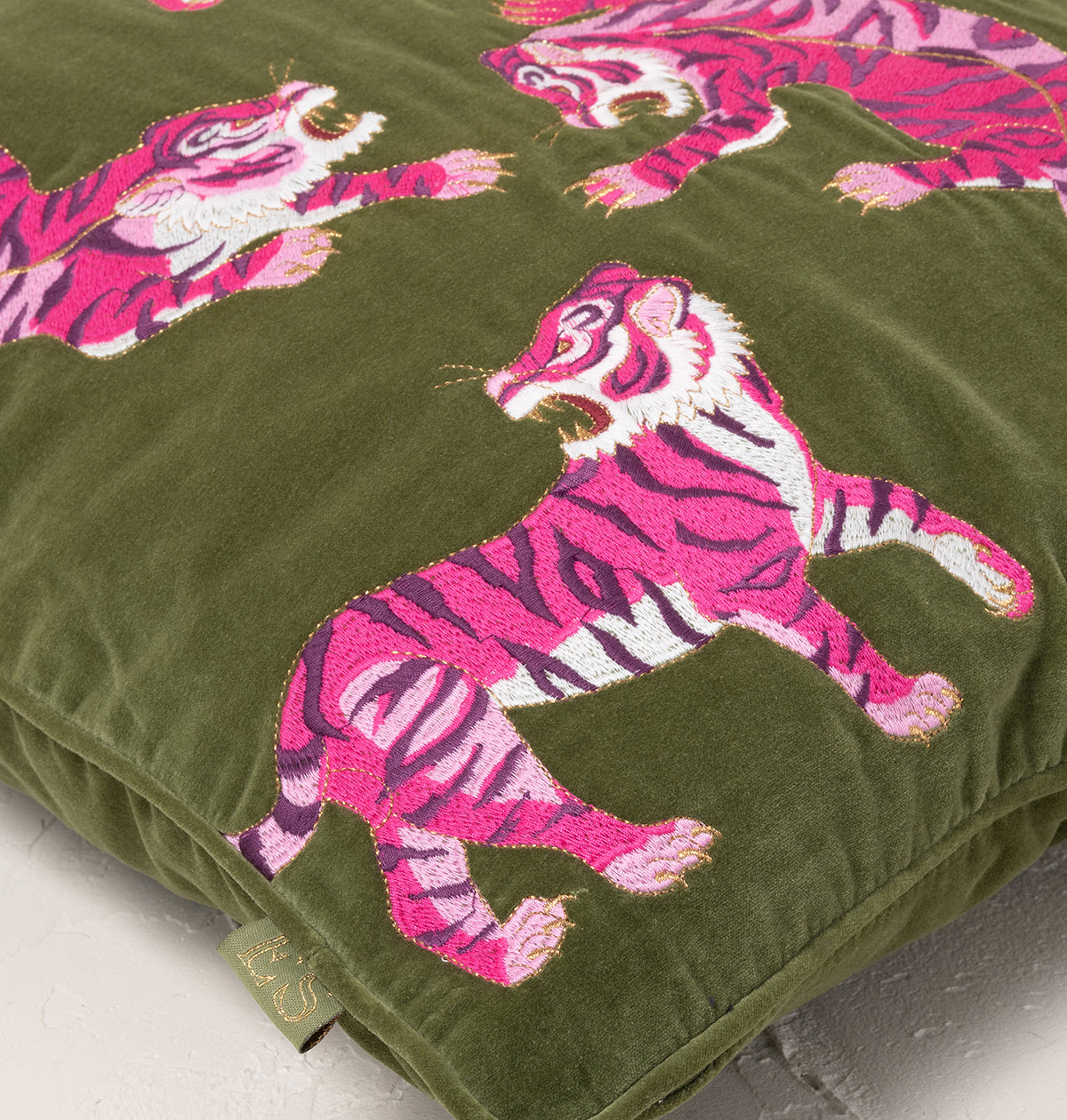Wild Tiger Cushion Cover