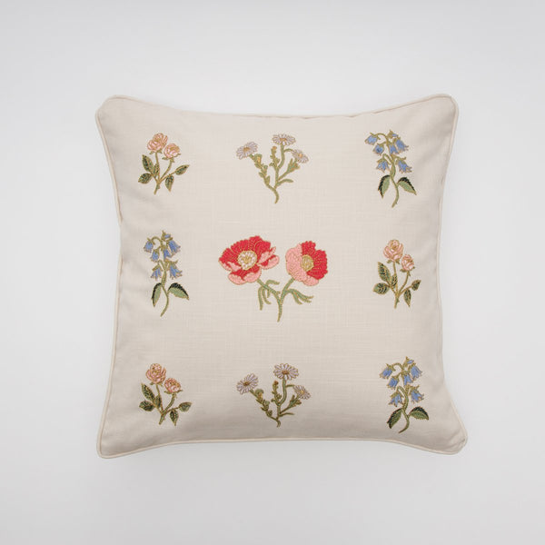 British Blooms Cushion