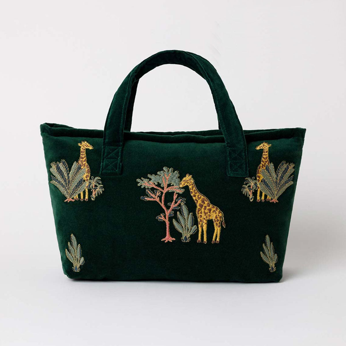 Giraffe Print Day Bag Elizabeth Scarlett - Main Image