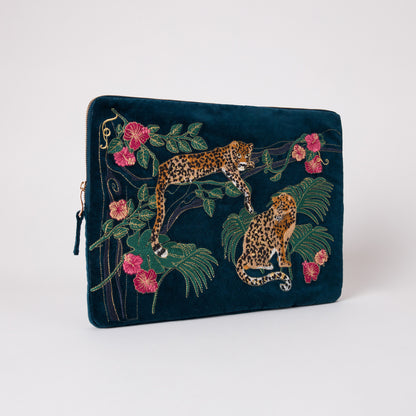 Jungle Jaguar Laptop Case Large