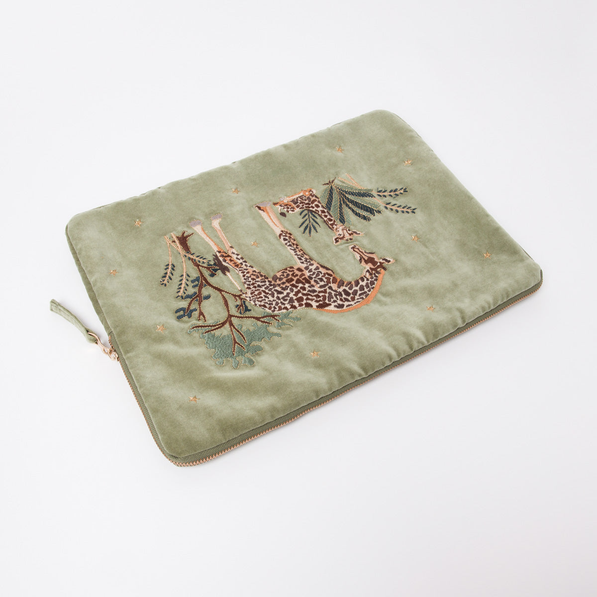 Giraffe Mother & Baby Laptop Case Large