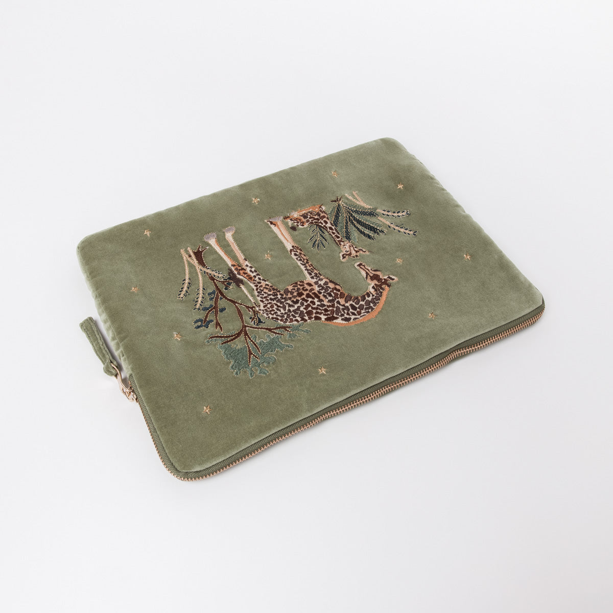 Giraffe Mother & Baby Laptop Case Small