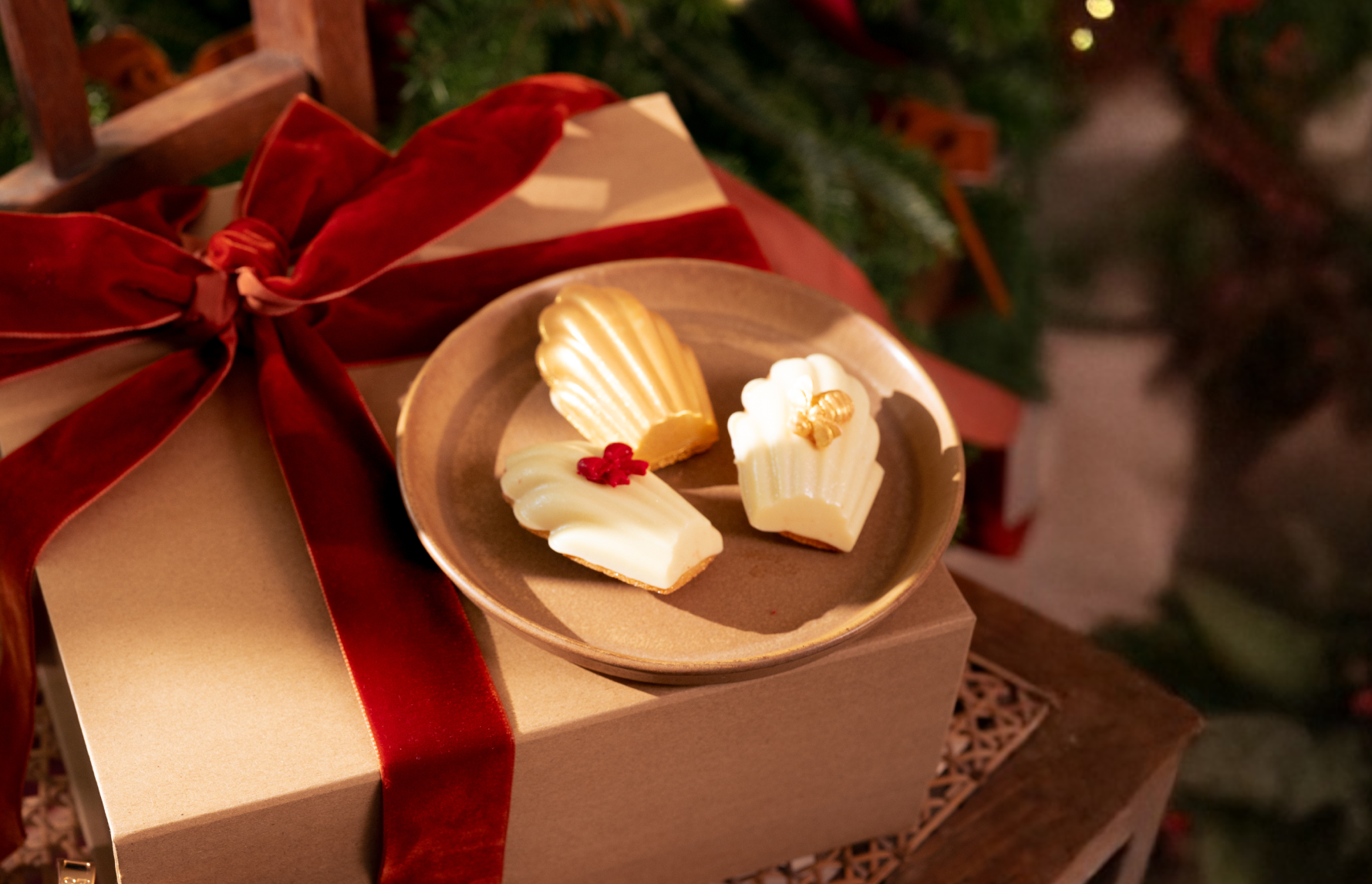Making festive madeleines with Dee Omole