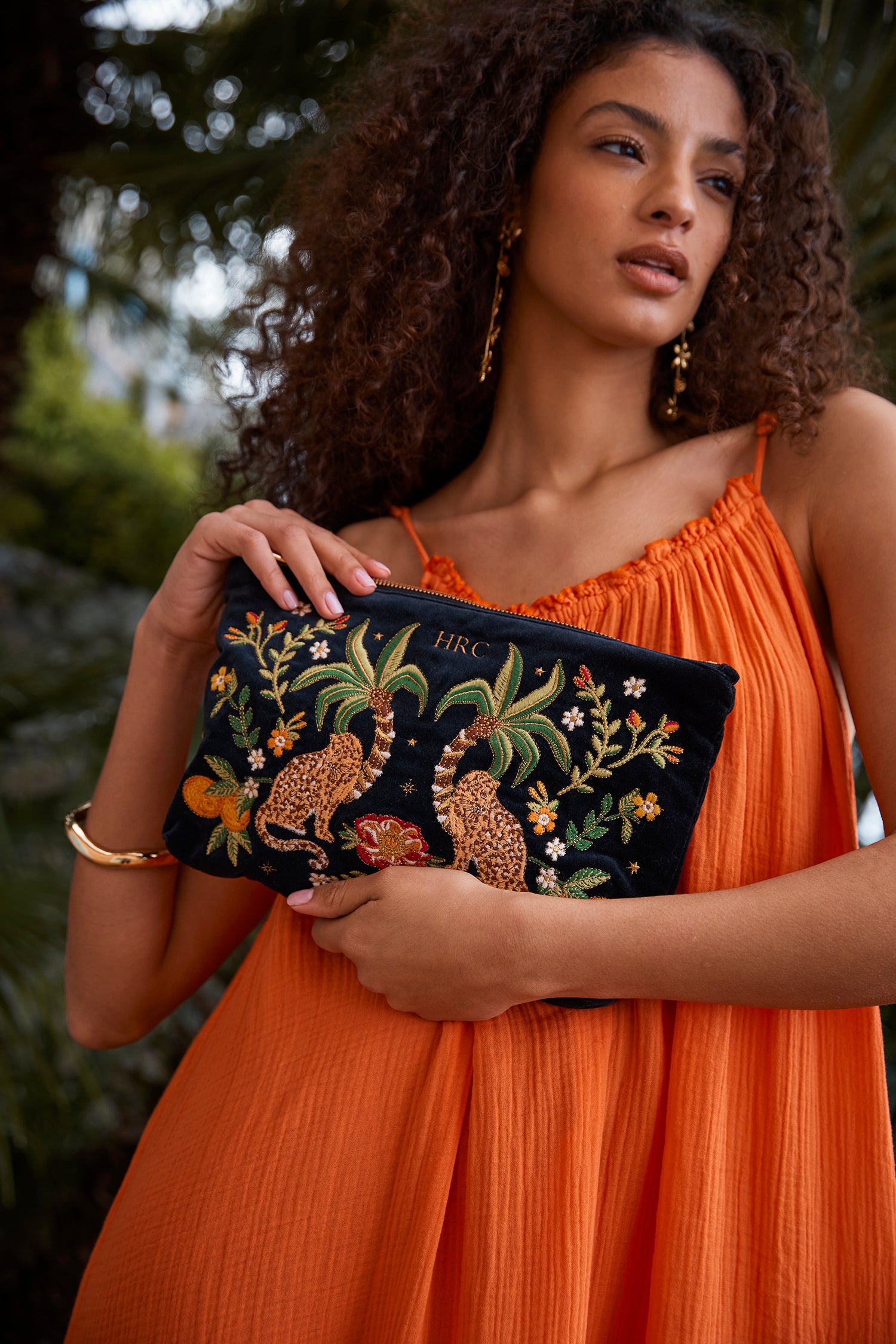 Tropical Jaguar Everyday Pouch – Elizabeth Scarlett