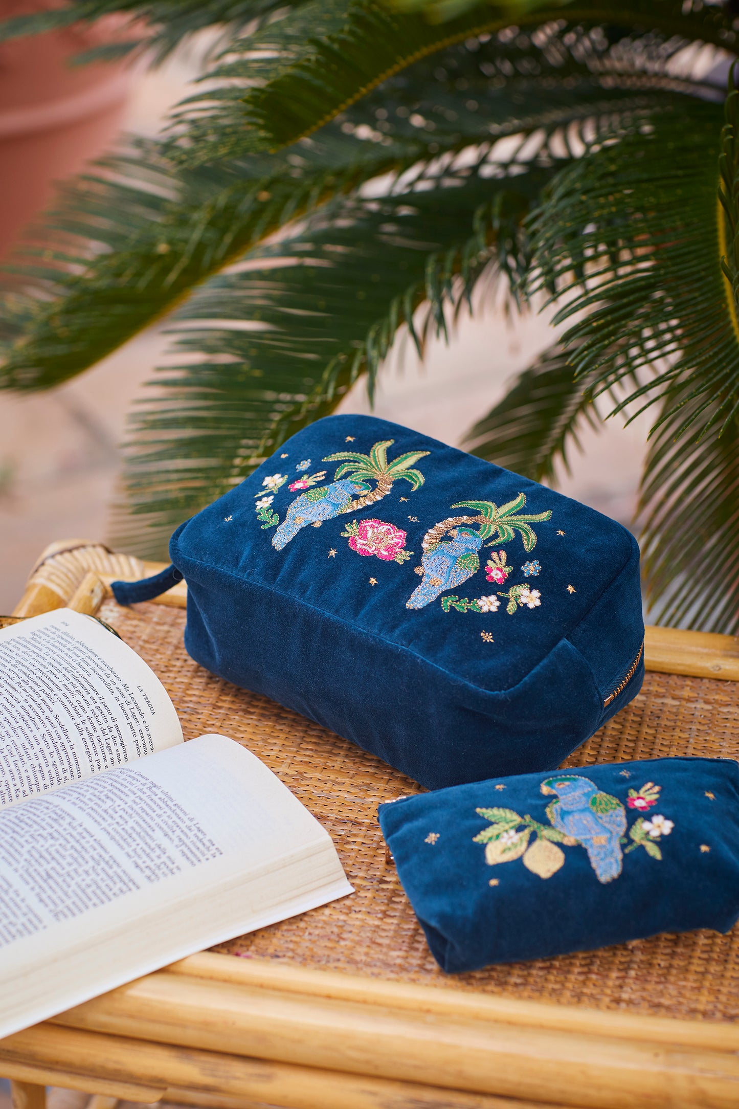 Tropical Parrot Coin Purse