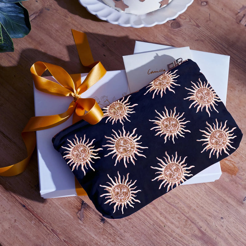 Sun Goddess Everyday Pouch – Elizabeth Scarlett