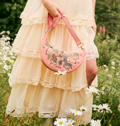 World Wildlife Canvas Crossbody Sling Bag